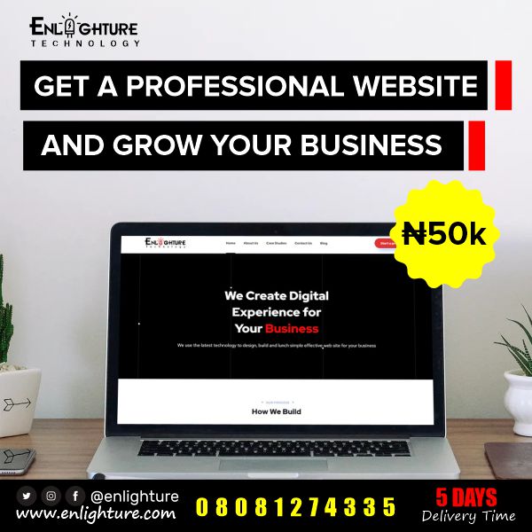 Enlighture - Web Design & Digital Marketing Agency in Lagos